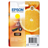 ORIGINAL Epson Cartuccia d'inchiostro giallo C13T33444012 33 ~300 Seiten 4,5ml