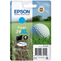 ORIGINAL Epson Cartuccia d'inchiostro ciano C13T34724010 34 XL ~950 Seiten 10,8ml