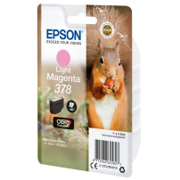 ORIGINAL Epson Cartuccia d'inchiostro magenta (chiaro) C13T37864010 378 ~360 Seiten 4,8ml