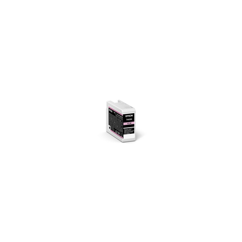 ORIGINAL Epson Cartuccia d'inchiostro magenta (chiaro) C13T46S60N T46S6 25ml