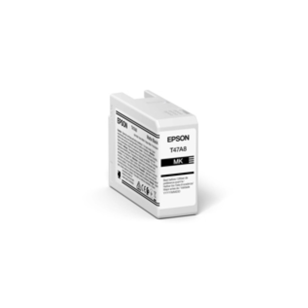 ORIGINAL Epson Cartuccia d'inchiostro Nero (opaco) C13T47A80N T47A8 50ml