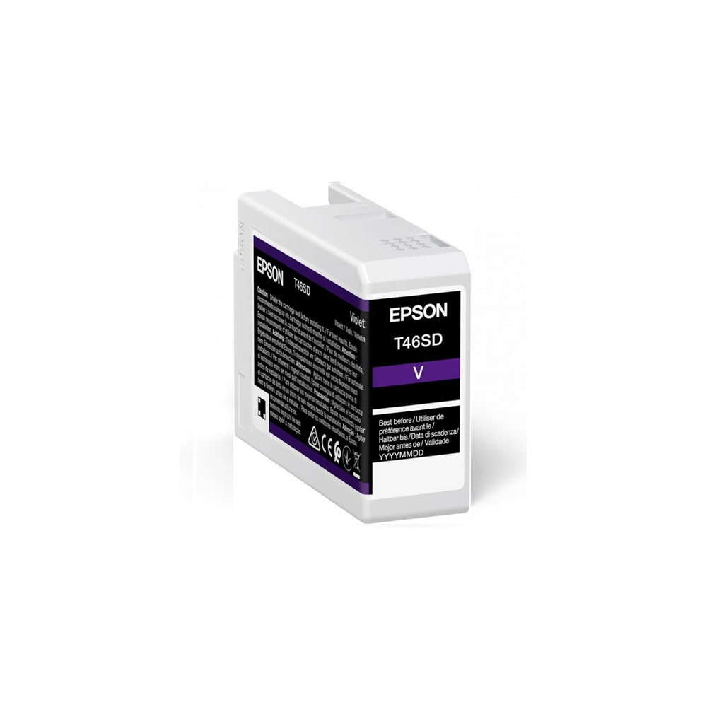 ORIGINAL Epson Cartuccia d'inchiostro Violetto C13T46SD00 T46SD 25ml