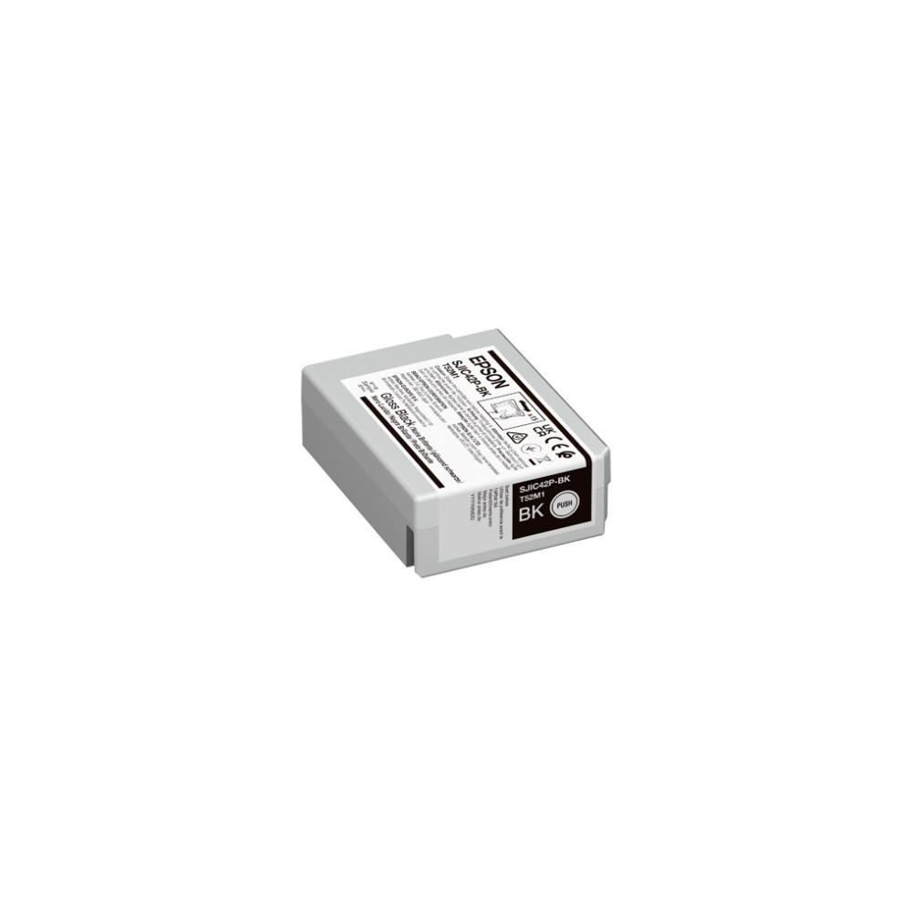 ORIGINAL Epson Cartuccia d'inchiostro nero C13T52M140 SJIC42P-BK 50ml
