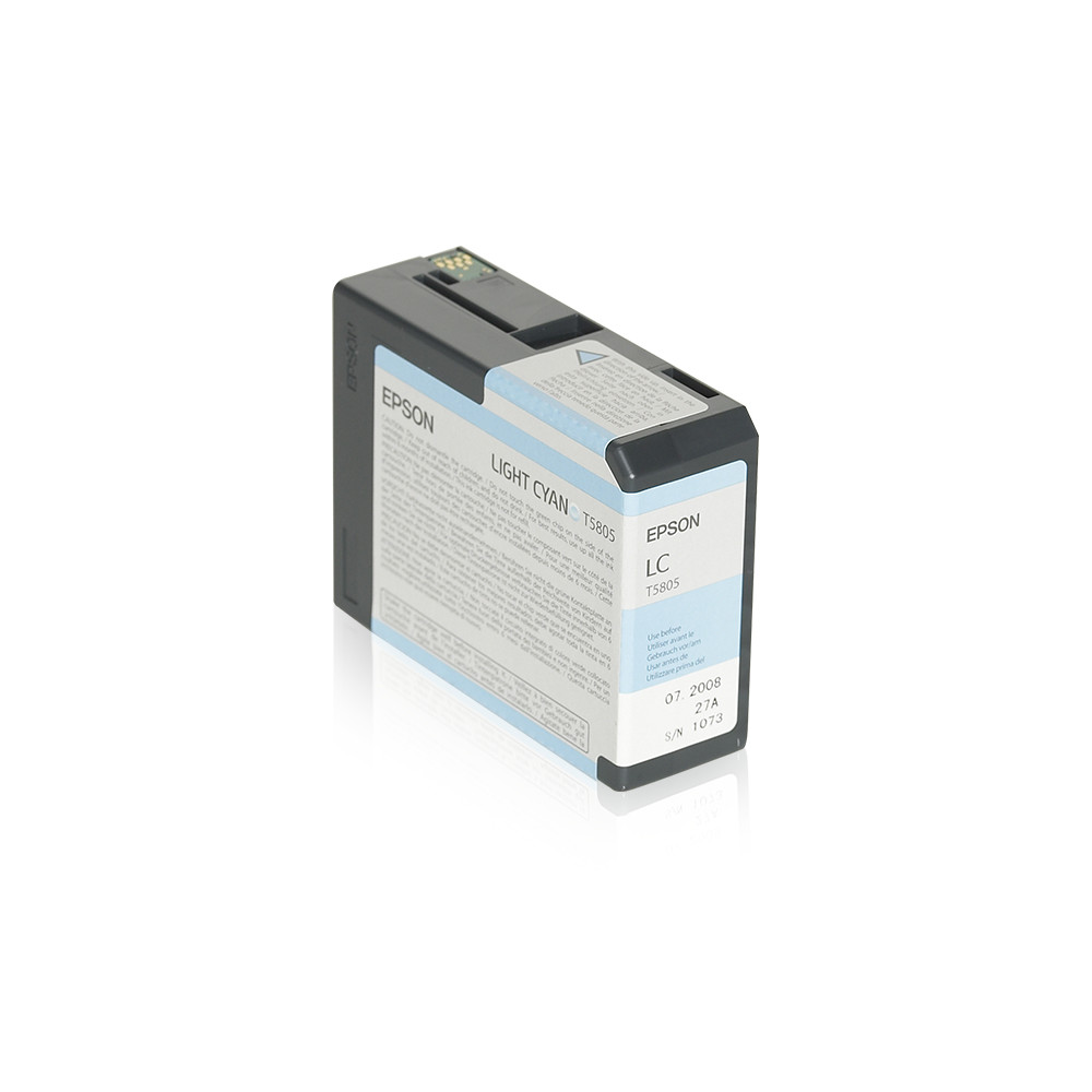 ORIGINAL Epson Cartuccia d'inchiostro ciano (chiaro) C13T580500 T5805 80ml