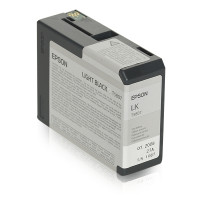 ORIGINAL Epson Cartuccia d'inchiostro lightblack C13T580700 T5807 80ml