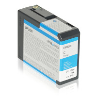 ORIGINAL Epson Cartuccia d'inchiostro ciano C13T580200 T5802 80ml