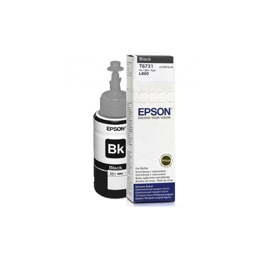 ORIGINAL Epson Cartuccia d'inchiostro nero C13T67314A 673 ~1800 Seiten 70ml