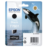 ORIGINAL Epson Cartuccia d'inchiostro Nero (Foto) C13T76014010 T7601 ~4200 Seiten 25,9ml UltraChrome HD