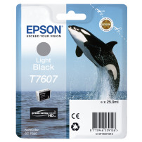 ORIGINAL Epson Cartuccia d'inchiostro lightblack C13T76074010 T7607 ~2200 Seiten 25,9ml UltraChrome HD
