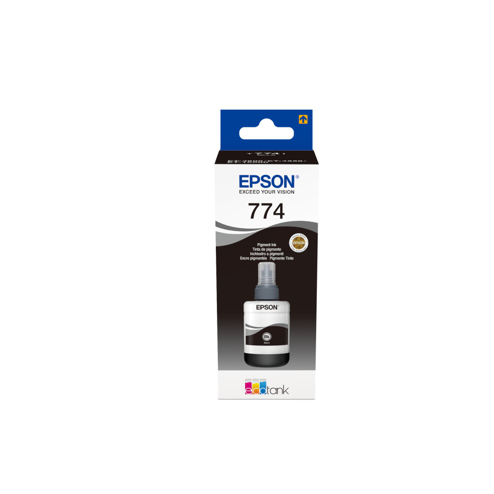 ORIGINAL Epson Cartuccia d'inchiostro nero C13T774140 774 ~6000 Seiten 140ml