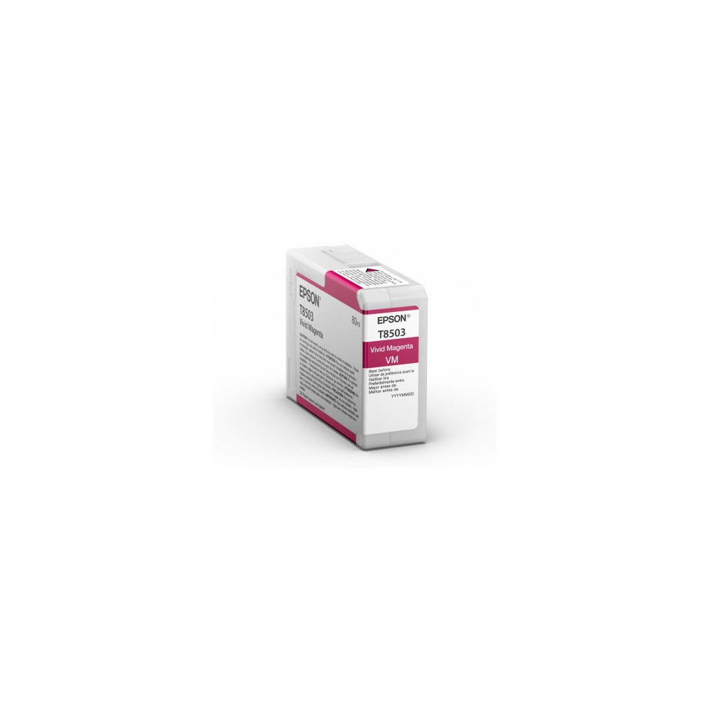 ORIGINAL Epson Cartuccia d'inchiostro magenta C13T85030N T8503 80ml