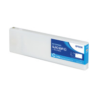 ORIGINAL Epson Cartuccia d'inchiostro ciano C33S020640 SJIC30P-C 294,3ml SJIC30P(C): Ink cartridge for ColorWorks C7500G (Cyan)