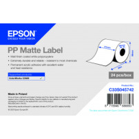 ORIGINAL Epson Etichette Bianco C33S045742 S045742