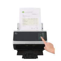 ORIGINAL Fujitsu nero / Grigio PA03810-B101 fi-8150 Fujitsu fi Series fi-8150 50ppm/100ipm A4 Duplex ADF USB3.2 LED Workgroup Sc