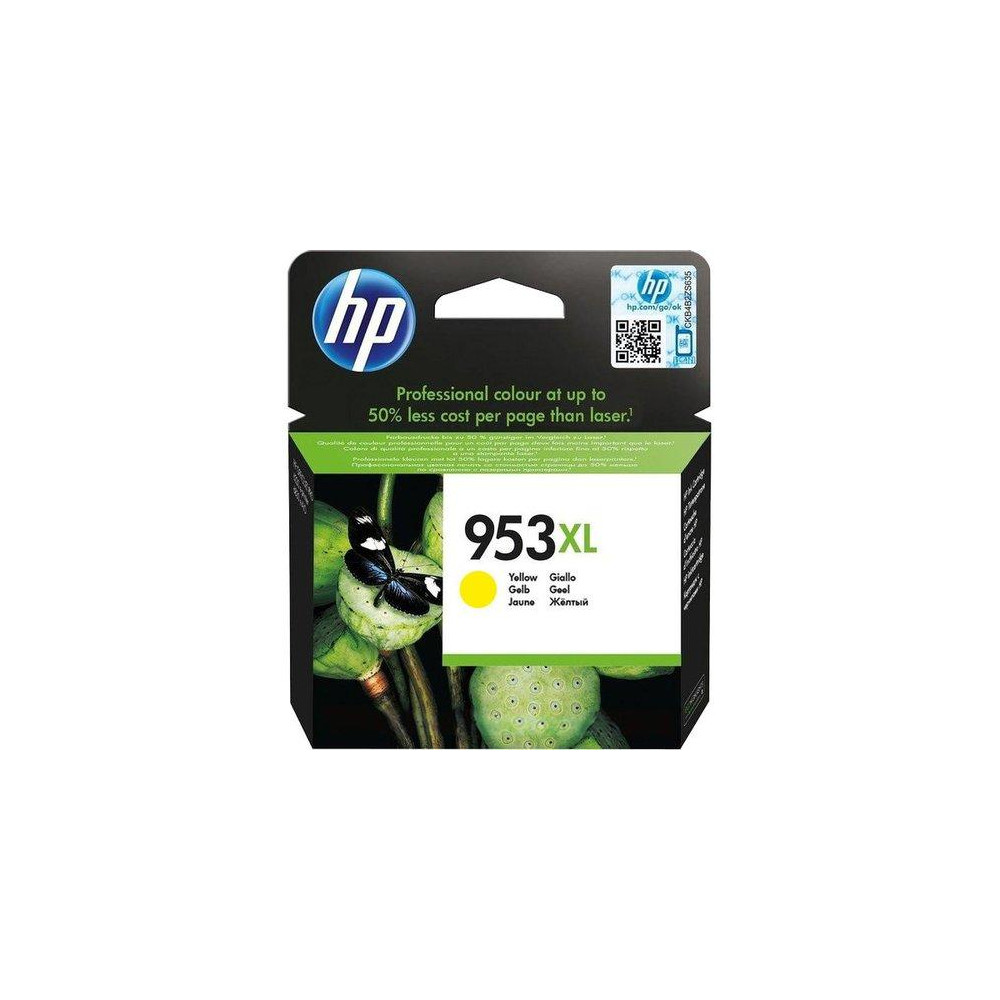 ORIGINAL HP Cartuccia d'inchiostro giallo F6U18AE 953 XL ~1450 Seiten