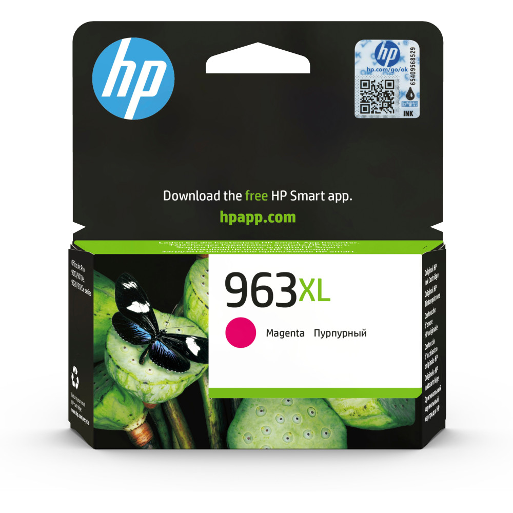 ORIGINAL HP Cartuccia d'inchiostro magenta 3JA28AE 963 XL ~1600 Seiten