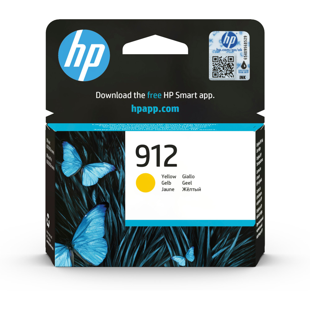 ORIGINAL HP Cartuccia d'inchiostro giallo 3YL79AE 912 ~315 Seiten