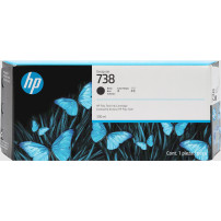 ORIGINAL HP Cartuccia d'inchiostro nero 498N8A 738 300ml