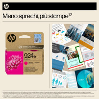 ORIGINAL HP Cartuccia d'inchiostro magenta 4K0U8NE 924e ~800 Seiten