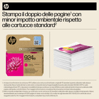 ORIGINAL HP Cartuccia d'inchiostro magenta 4K0U8NE 924e ~800 Seiten