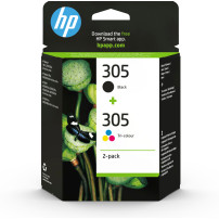 ORIGINAL HP Multipack nero / differenti colori 6ZD17AE 305 ~220 Seiten