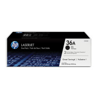 ORIGINAL HP Multipack nero CB436AD 36A ~4000 Seiten Nastro Trasferimento Termico