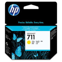 ORIGINAL HP Cartuccia d'inchiostro giallo CZ132A 711 ~1000 Seiten 29ml ink cartridge, standard
