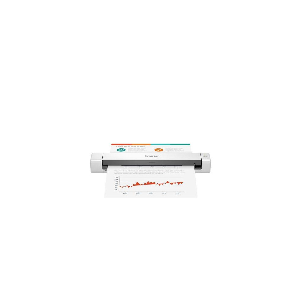SCANNER BROTHER PORTATILE DS-640 A4 600x600 dpi 15PPM USB 2.0