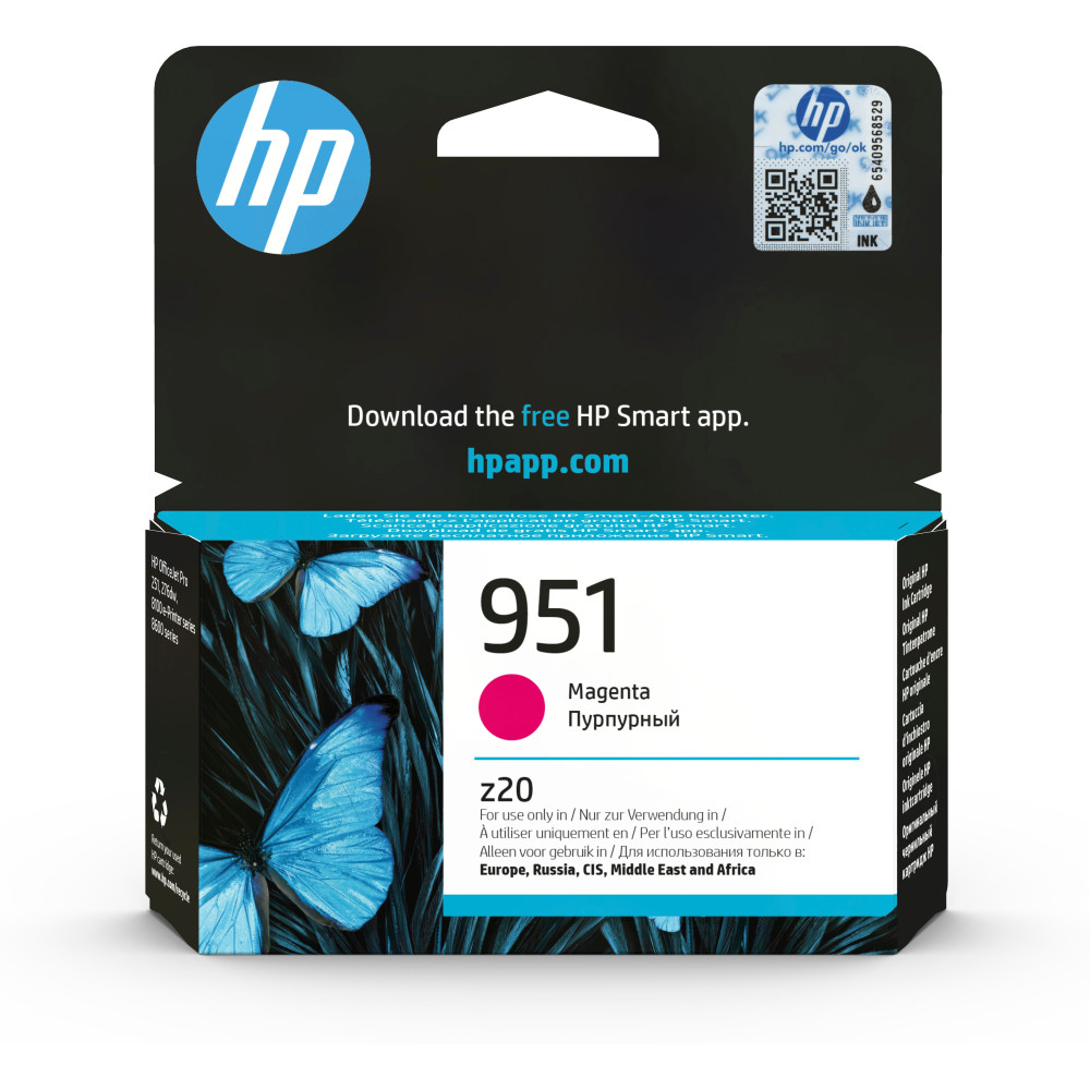 ORIGINAL HP Cartuccia d'inchiostro magenta CN051AE 951 ~700 Seiten