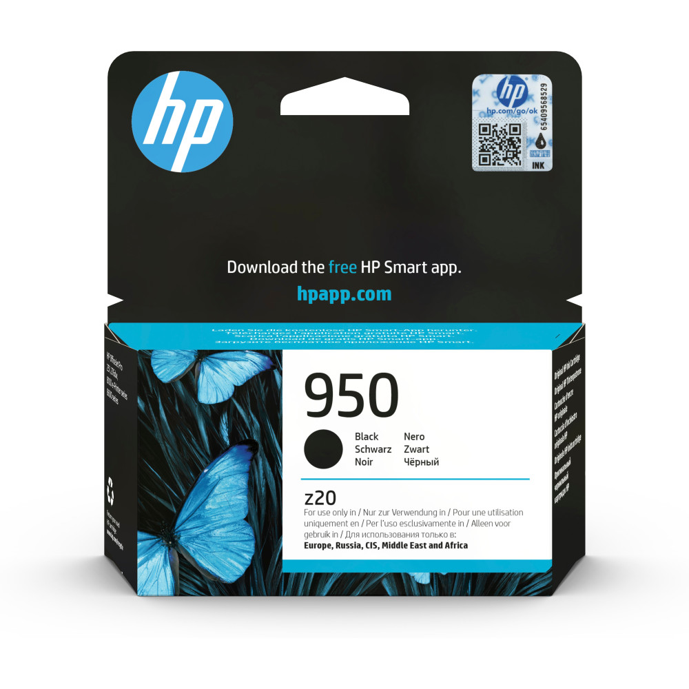 ORIGINAL HP Cartuccia d'inchiostro nero CN049AE 950 ~1000 Seiten