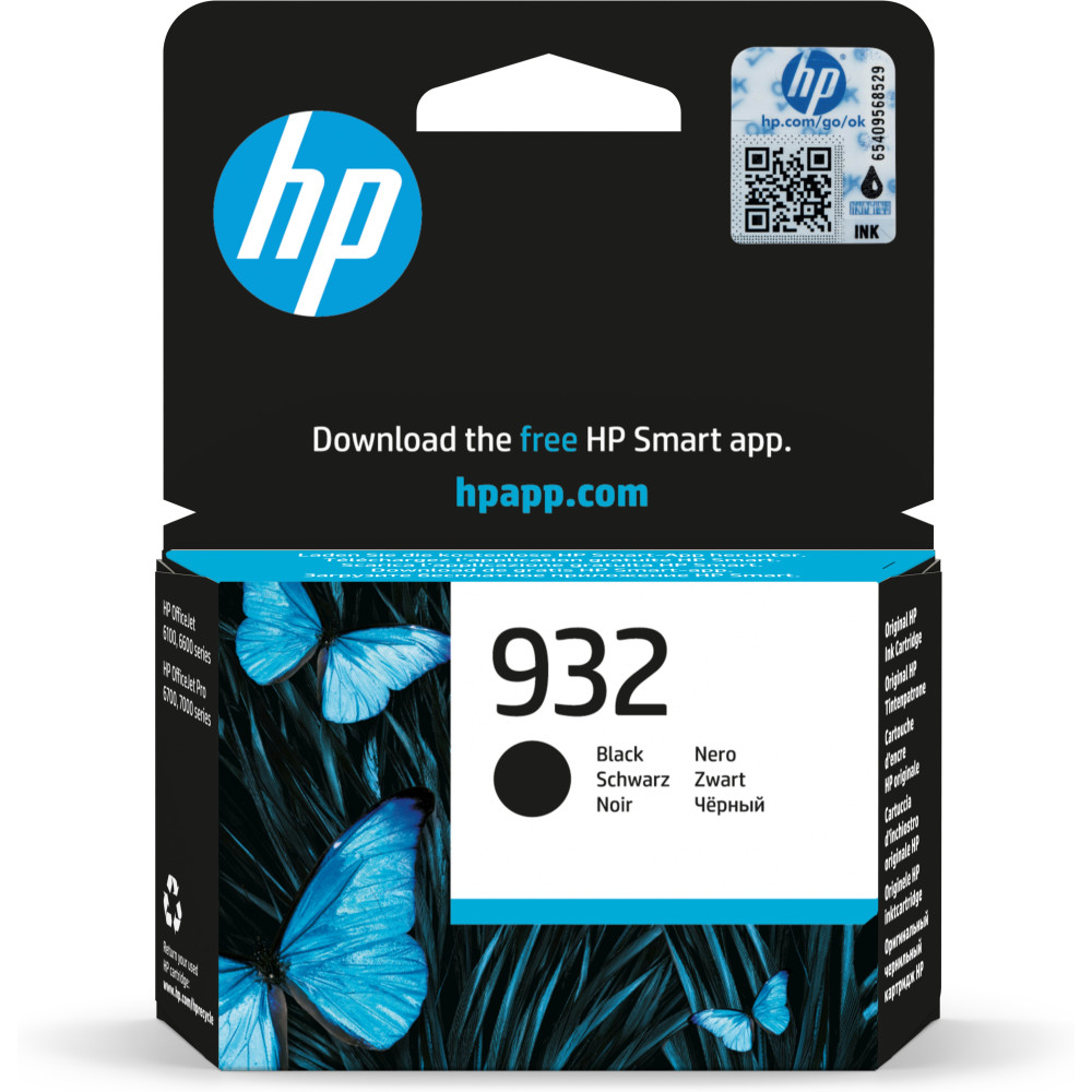 ORIGINAL HP Cartuccia d'inchiostro nero CN057AE 932 ~400 Seiten