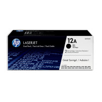 ORIGINAL HP Multipack nero Q2612AD 12A ~4000 Seiten confezione doppia a 2.000 p.