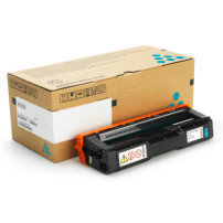 ORIGINAL Ricoh toner ciano 407717 SP C252HEC ~6000 Seiten