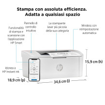 HP LaserJet Stampante M110w
