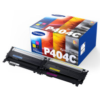 ORIGINAL Samsung Multipack nero / ciano / magenta / giallo CLT-P404C SU365A ~4500 Seiten rainbow kit