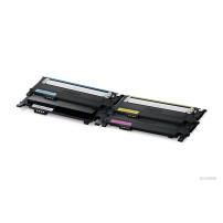 ORIGINAL Samsung Multipack nero / ciano / magenta / giallo CLT-P406C SU375A ~4500 Seiten rainbow kit