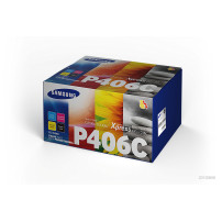 ORIGINAL Samsung Multipack nero / ciano / magenta / giallo CLT-P406C SU375A ~4500 Seiten rainbow kit