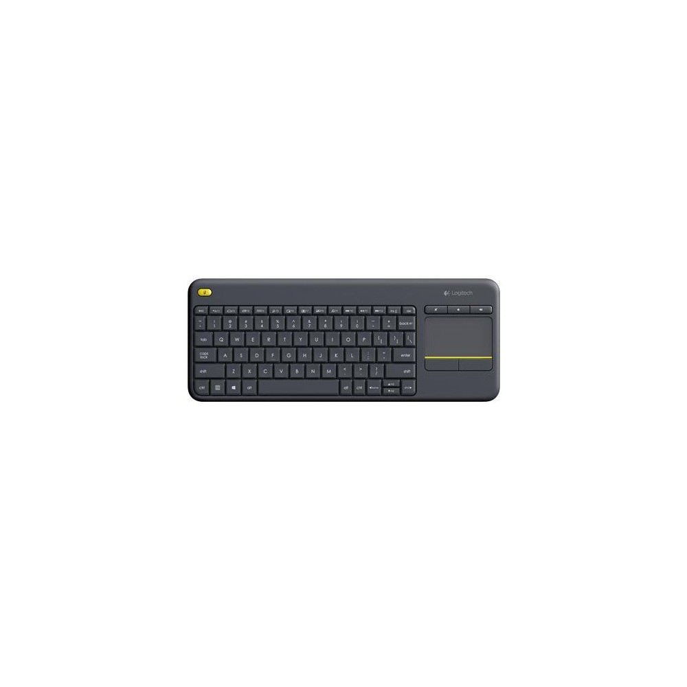 TASTIERA LOGITECH "WIRELESS TOUCH K400 UNIFYING" Compatibile con Windows 10 NERA - 920-007135