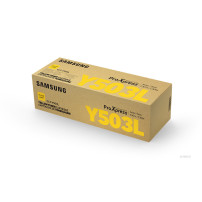 ORIGINAL Samsung toner giallo CLT-Y503L SU491A ~5000 Seiten
