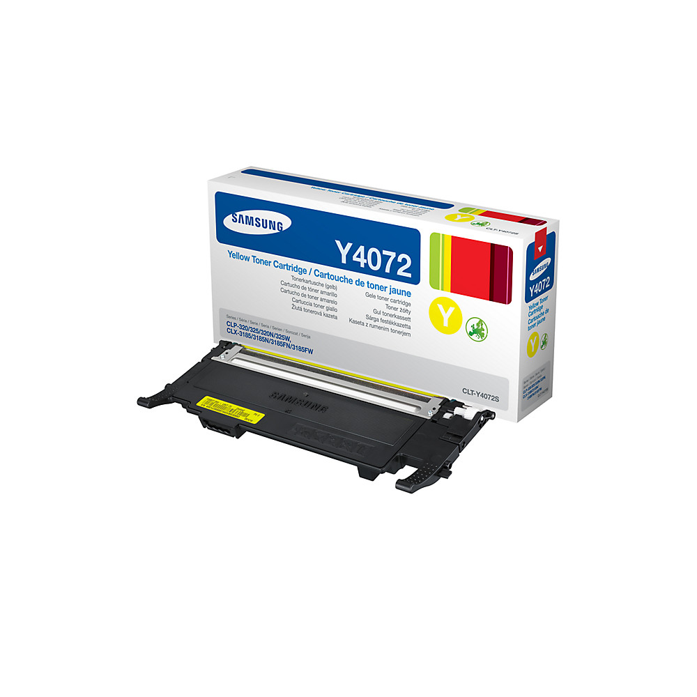ORIGINAL Samsung toner giallo CLT-Y4072S SU472A ~1000 Seiten