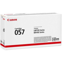 TONER CANON 057 BK Nero 3100PP x MF443dw MF445dw MF446X MF449X LBP223dw LBP226dw LBP228X MF453dw MF455dw LBP233dw LBP236dw