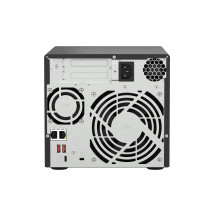 QNAP TS-473A NAS Tower Ryzen Embedded V1500B 8 GB DDR4 0 TB QNAP Turbo System Nero