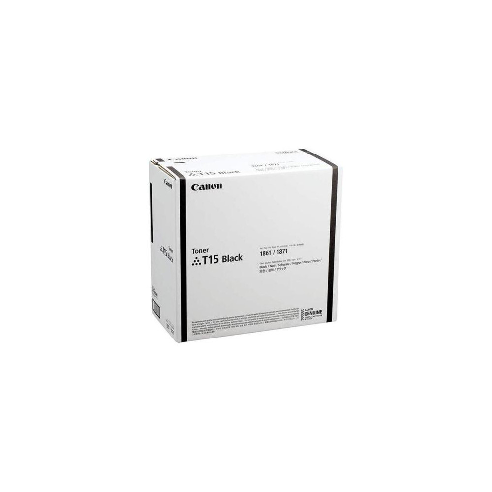 TONER CANON T15 Nero 42.000PP x IR i-Sensys X 1871P 1861P 5818C001