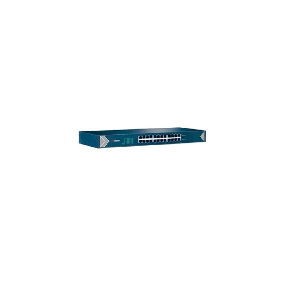 SWITCH HIKVISION 24  Gigabit RJ45 ports, 19-inch Rack-mountable Steel Case Unmanaged Switch