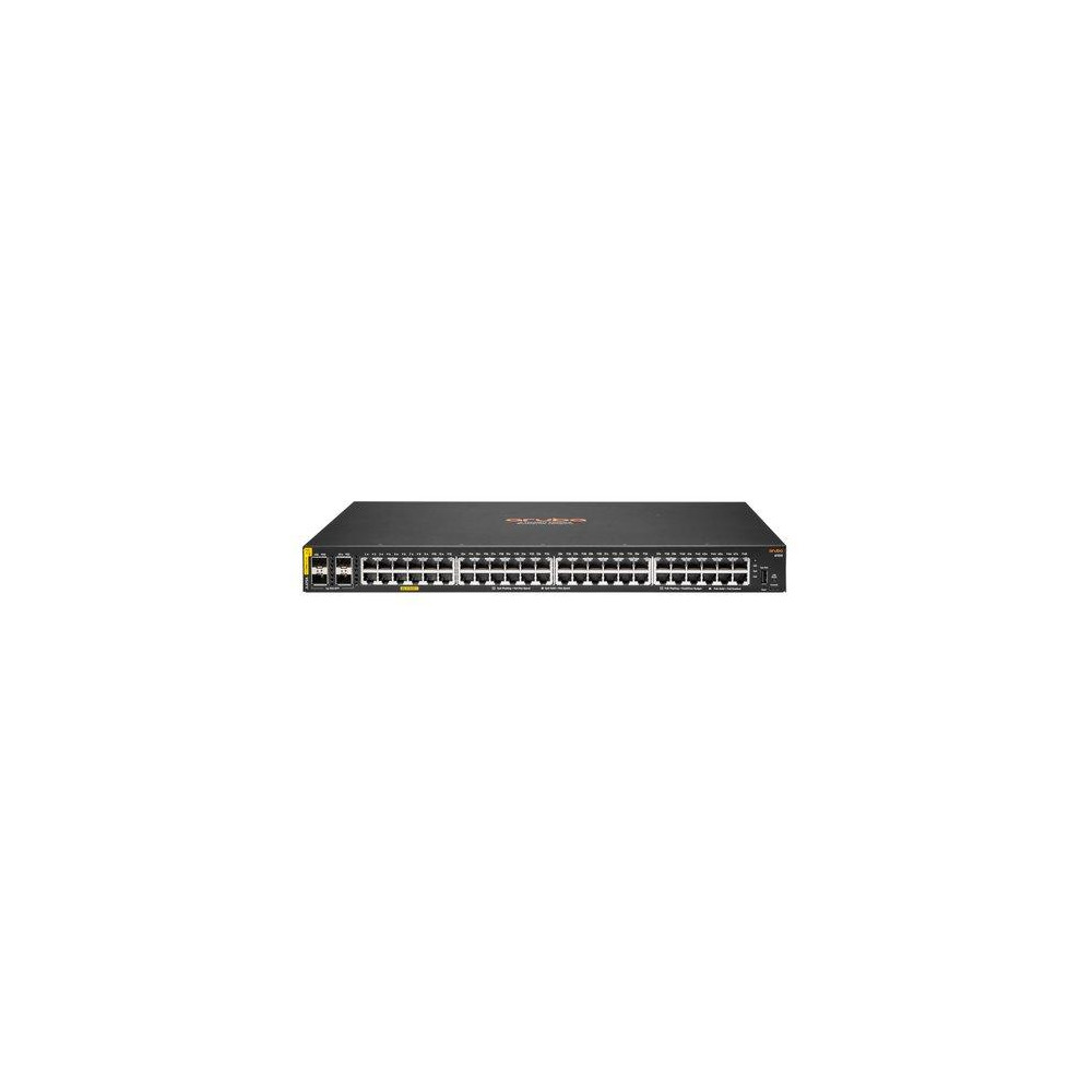 SWITCH HPE JL675A ARUBA 6100 48 PORTE 10/100/1000 POE+ (370W) + 4X 1GB/10GB SFP+ GAR A VITA