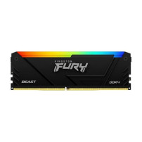 DDR4 KINGSTON  16Gb 3600Mhz - FURY BEAST CL18 - RGB - KF436C18BB2A/16