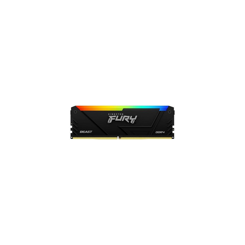 DDR4 KINGSTON  16Gb 3600Mhz - FURY BEAST CL18 - RGB - KF436C18BB2A/16