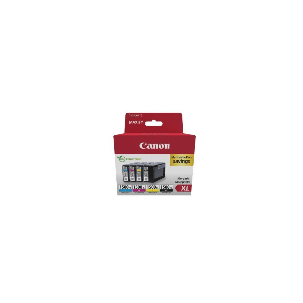 INK CANON MULTIPACK PGI-1500XL BK/C/M/Y MULTI 9182B010