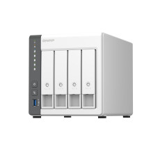 QNAP TS-433 NAS Tower ARM Cortex-A55 4 GB 0 TB QNAP QTS Bianco
