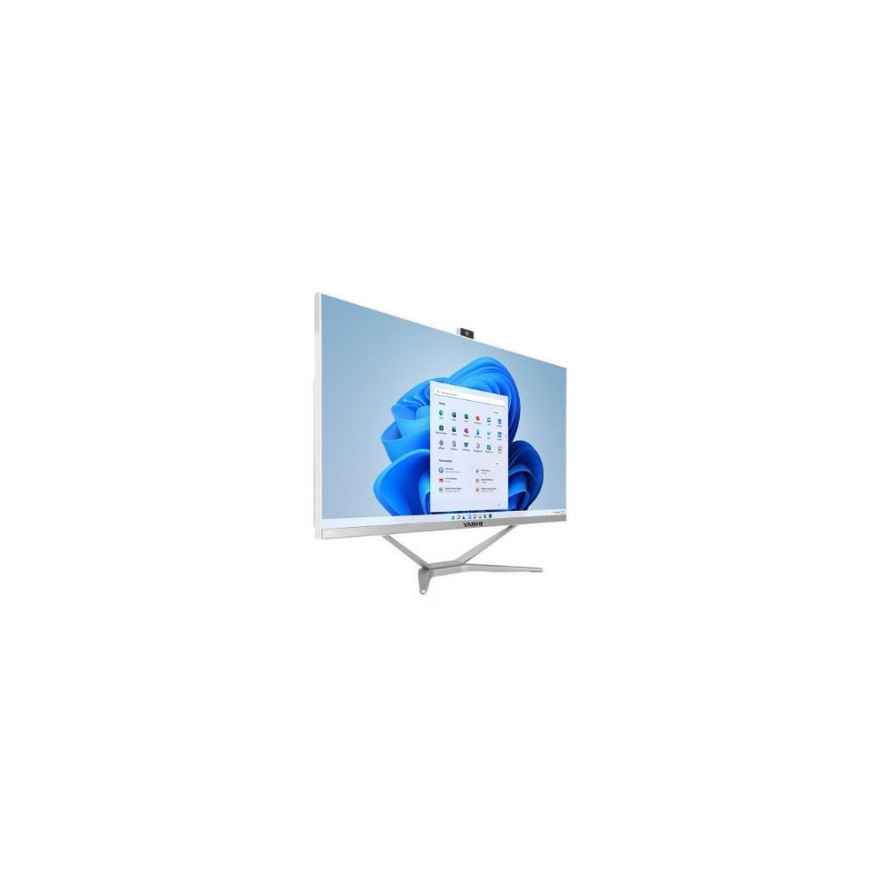 ALL IN ONE YASHI PIONEER S AY32417 24'' i3-10105 8GB 512GB SSD Tastiera e Mouse W11P White